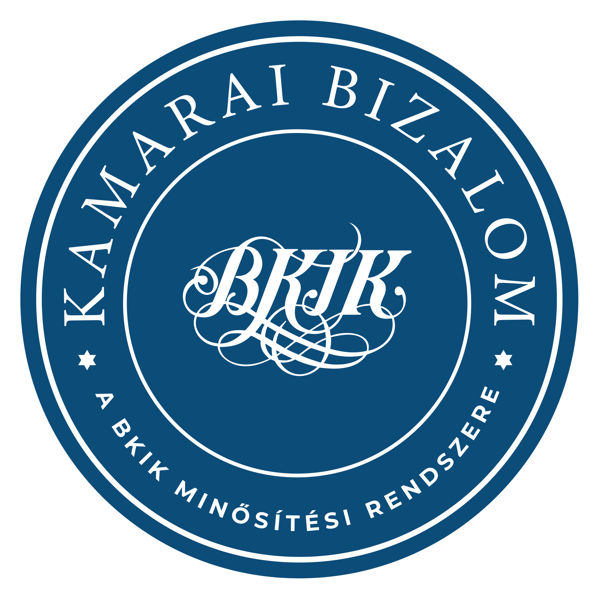 Kamarai Bizalom – BKIK minősítési rendszer pecsét